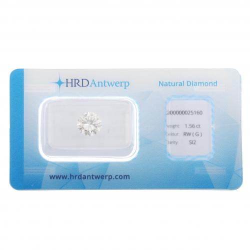 BRILLIANT CUT DIAMOND 1.56 CT. 