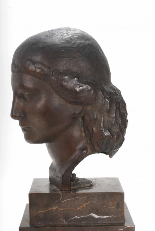 ENRIC CASANOVAS (1882-1948). "HEAD", C. 1918.