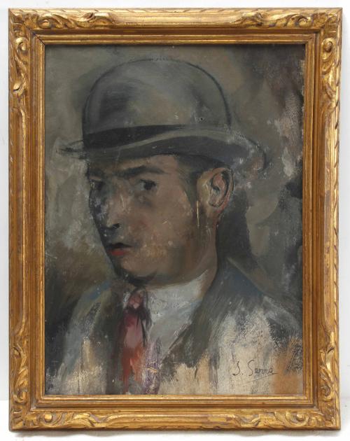 JOAN SERRA MELGOSA (1899-1970) "SELF-PORTRAIT".