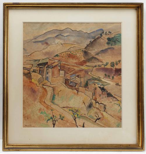 PERE / PIERRE DAURA (1896-1976). "LANDSCAPE". 