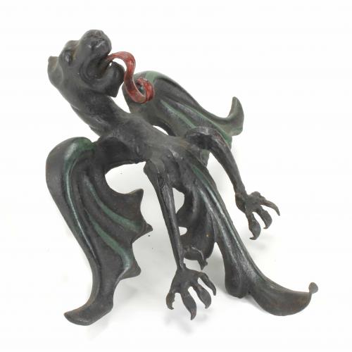 MODERNIST DRAGON KNOCKER, FIRST QUARTER 20TH CENTURY.