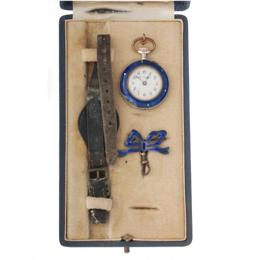 PERY WAYCH CO. POCKET WATCH, CIRCA 1850-1900.