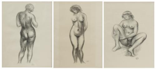 ARISTIDE MAILLOL (1861-1944). “FEMALE NUDES”. 