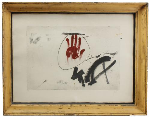 ANTONI TÀPIES (1923-2012). "MÀ (MANO)", 1975.