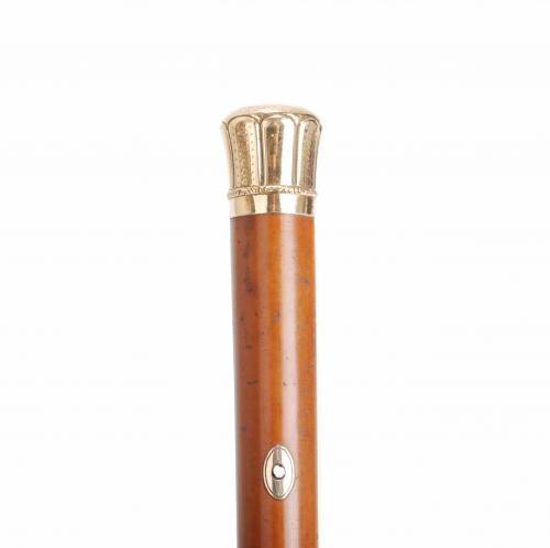 WALKING CANE, CIRCA 1940-1950.