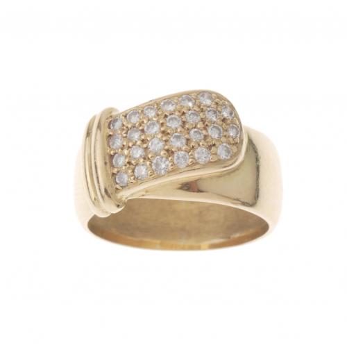 DIAMONDS PAVÉ RING.