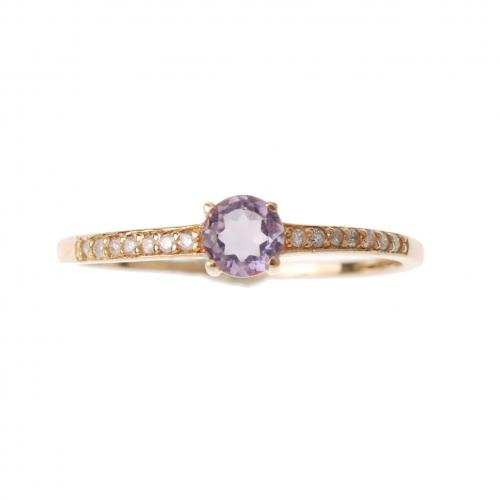 AMETHYST RING.