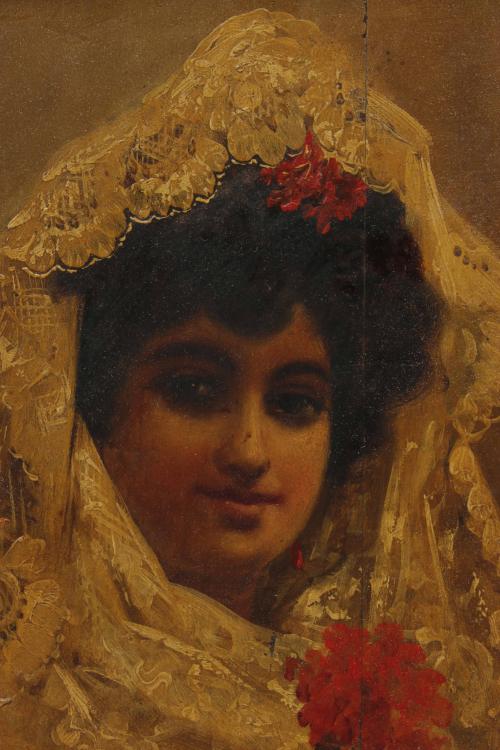 RAMÍREZ (?) (19TH CENTURY). "MAJAS".