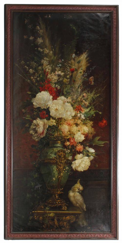 RICARDO MARTÍ AGUILÓ (1868-1936). "FLOWERS", 1891. 