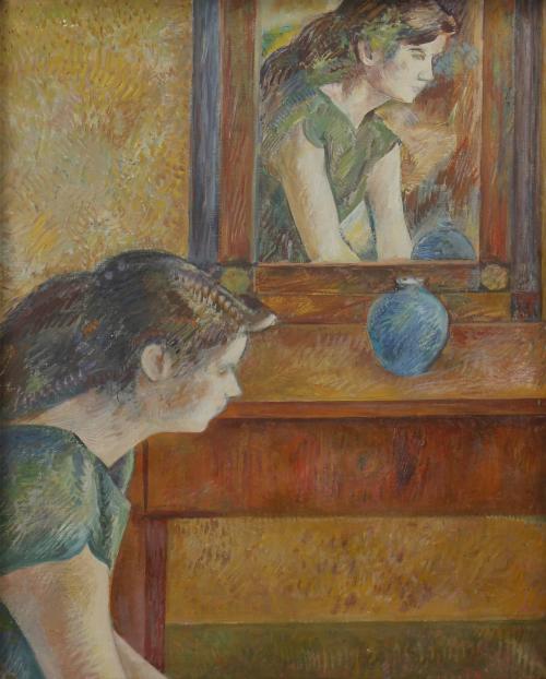 JOSEP FRANCESC RÀFOLS FONTANALS (1889-1965). "ESTUDIO", 1953.