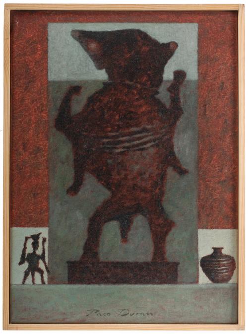 PACO DURAN VILA (1955).  "FETICHE AFRICANO", 2004. 