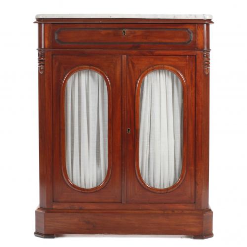 VICTORIAN-STYLE CABINET, 20TH CENTURY.