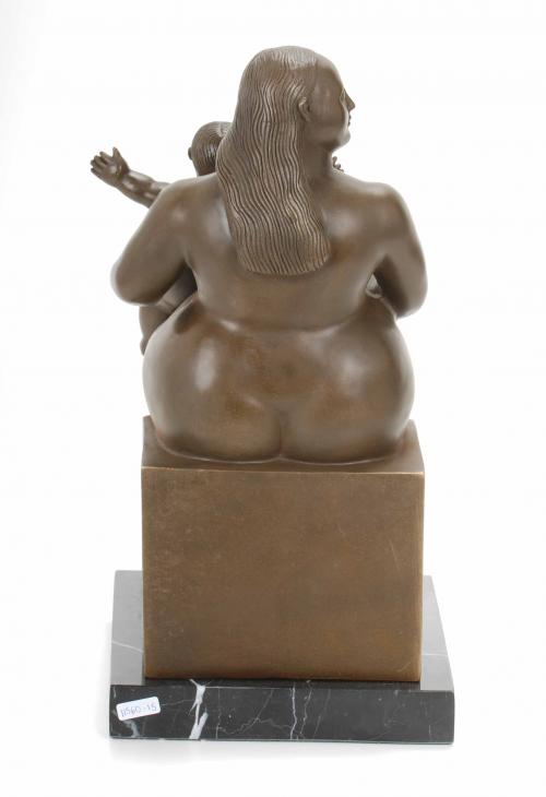 AFTER MODELS BY FERNANDO BOTERO (1932). "MATERNITY" LAST TH