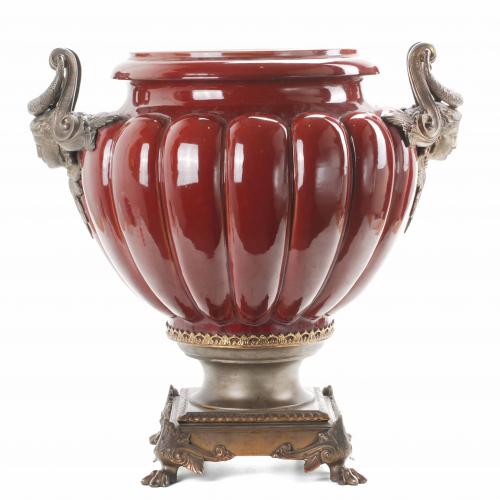 FRENCH "CACHEPOT", FIRST HALF 20TH CENTURY.