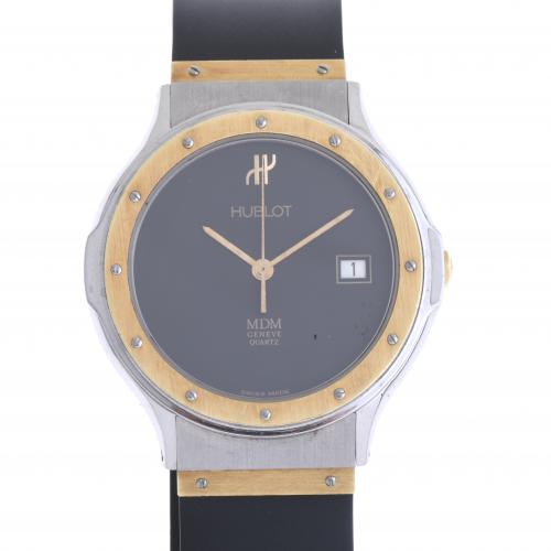 HUBLOT MDM GENÈVE. WOMAN'S WRISTWATCH, CIRCA 1990.