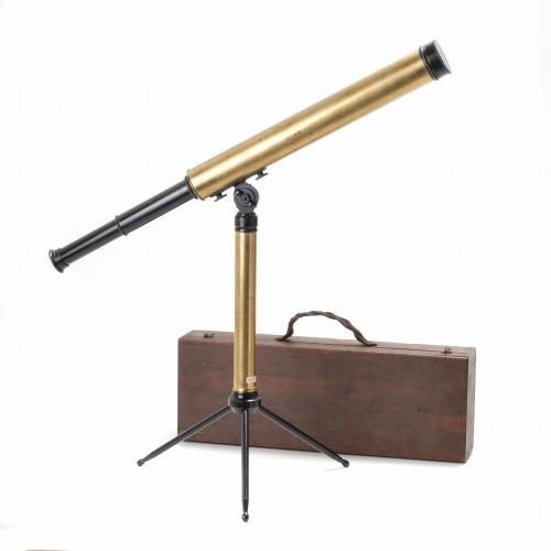 PROBABLY FRENCH TELESCOPE, EARLY 20TH CENTURY.