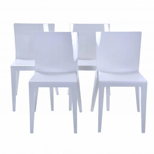 HANNES WETTSTEIN (1958-2008) SET OF FOUR "ALFA" CHAIRS.