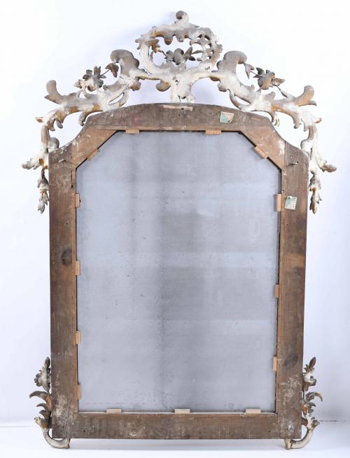 WALL MIRROR, LATE 19TH CENTURY. 