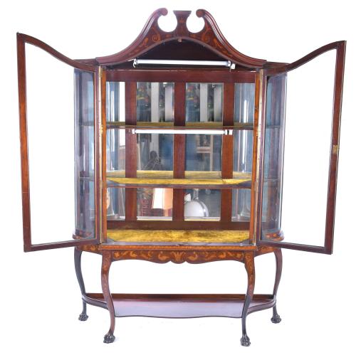 DUTCH STYLE DISPLAY CABINET, FIRST THIRD OF THE 20TH CENTUR