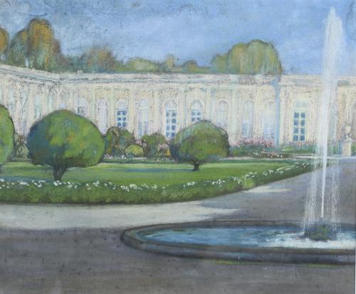 PERE TORNÉ ESQUIUS (1879-1936).  "GRAND TRIANON, VERSALLES"