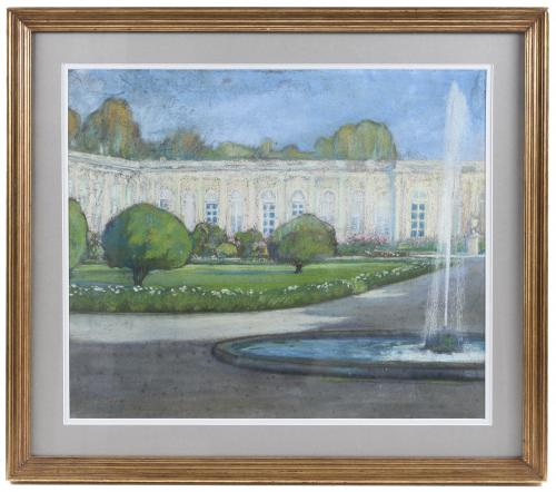 PERE TORNÉ ESQUIUS (1879-1936).  "GRAND TRIANON, VERSALLES"