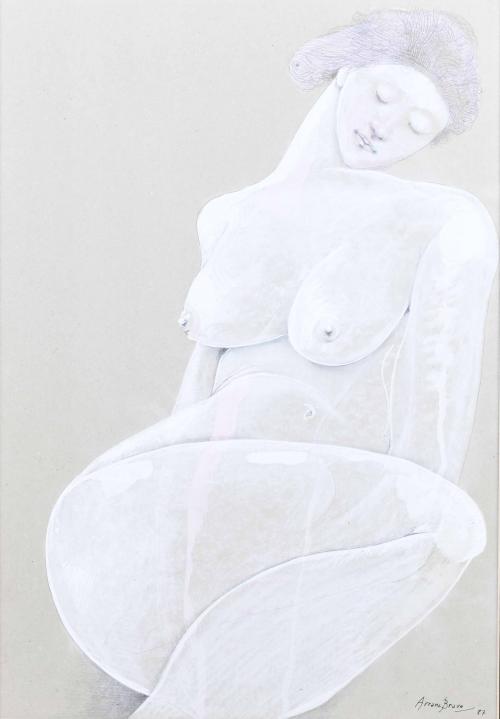 EDUARD ARRANZ-BRAVO (1941) "FEMALE NUDE", 1987.