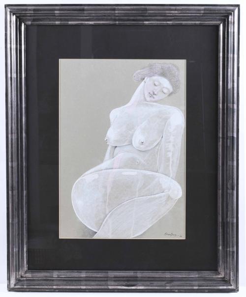 EDUARD ARRANZ-BRAVO (1941) "FEMALE NUDE", 1987.