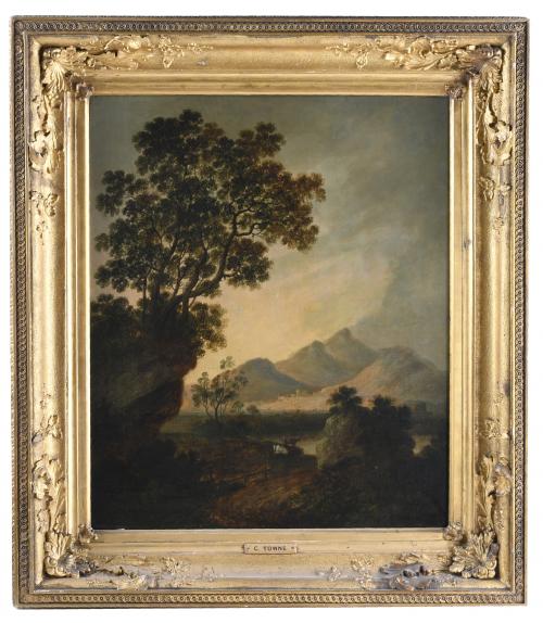 CHARLES TOWNE (1763-1840).  "PAISAJE", 1790.