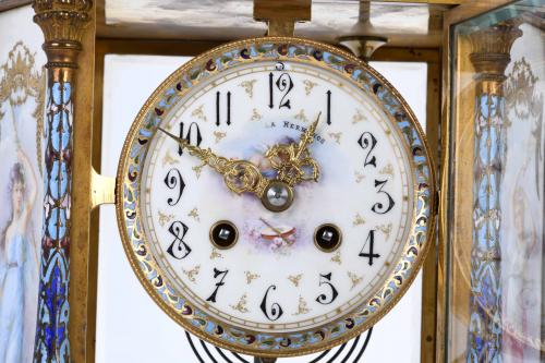 FRENCH TABLE CLOCK, EARLY 20TH CENTURY.