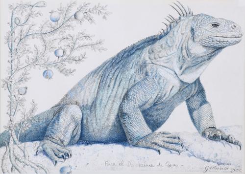 GALLARDO (20TH CENTURY). "IGUANA", 2000.