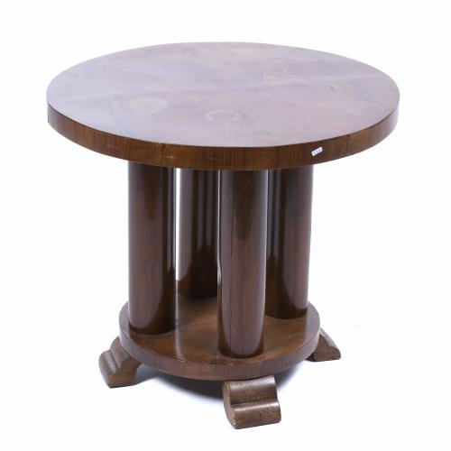 ART DÉCO-STYLE SIDE TABLE, SECOND HALF 20TH CENTURY.