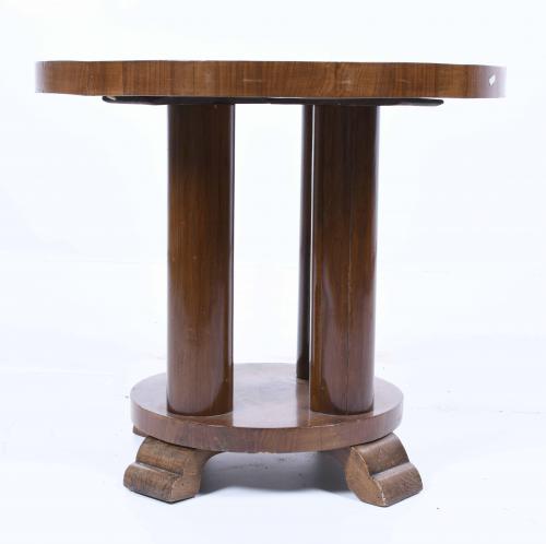 ART DÉCO-STYLE SIDE TABLE, SECOND HALF 20TH CENTURY.