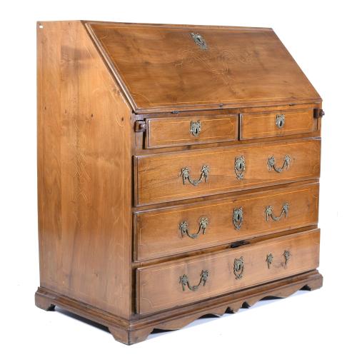 CATALAN CHEST OF DRAWERS-DESK, LAST QUARTER 18TH CENTURY.