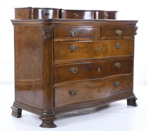 CATALAN "DE CASTELLET" CHEST OF DRAWERS, 18TH CENTURY.