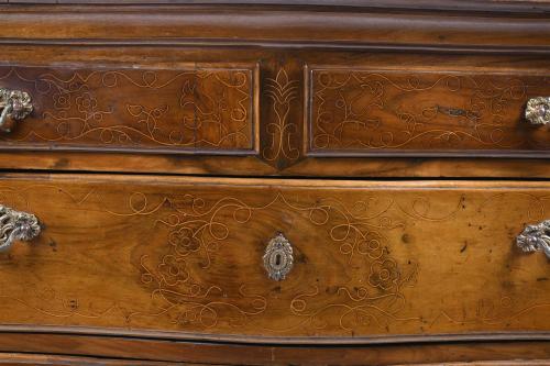 CATALAN "DE CASTELLET" CHEST OF DRAWERS, 18TH CENTURY.