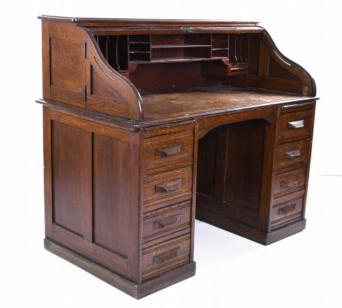 AMERICAN WRITING DESK, MID 20TH CENTURY.