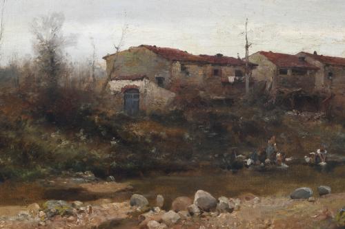 JOSEP ARMET I PORTANELL (1843-1911) "PAISAJE".