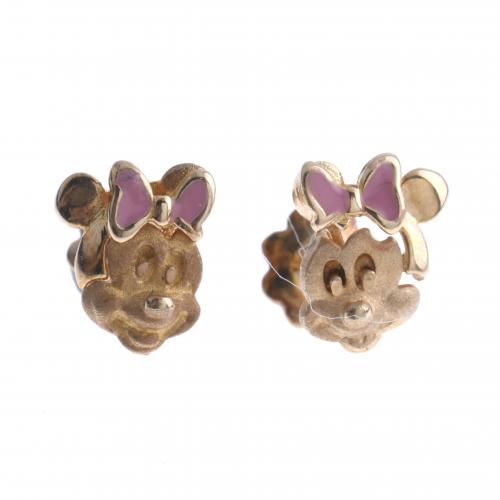 PENDIENTES DISNEY EN ORO.