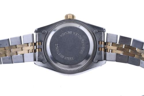 ROLEX OYSTER PERPETUAL DATEJUST. WOMEN&#39;S WRISTWATCH.