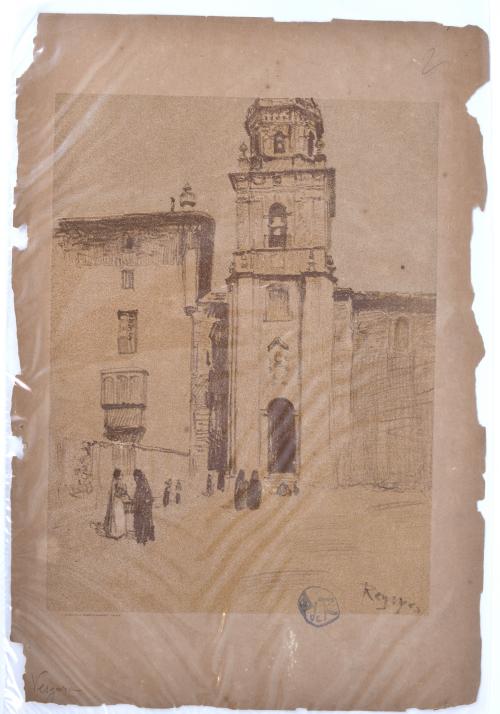 DARÍO DE REGOYOS "BASQUE COUNTRY. SKETCH ALBUM", 1897.