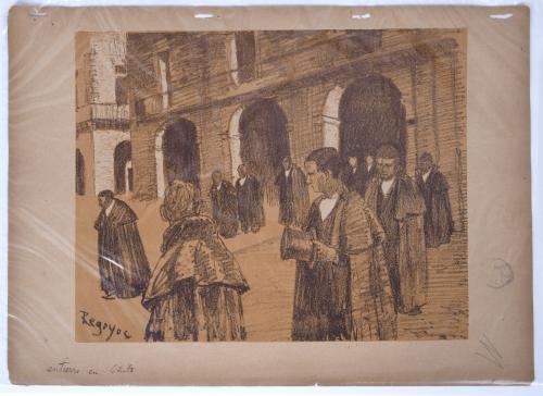 DARÍO DE REGOYOS "BASQUE COUNTRY. SKETCH ALBUM", 1897.