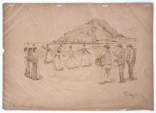 DARÍO DE REGOYOS "BASQUE COUNTRY. SKETCH ALBUM", 1897.