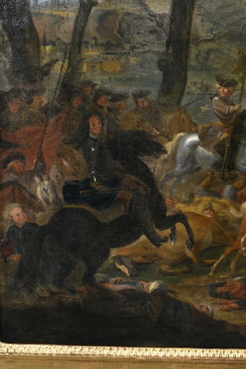 CÍRCULO DE ADAM FRANS VAN DER MEULEN (1632-1690). "BATTLE O