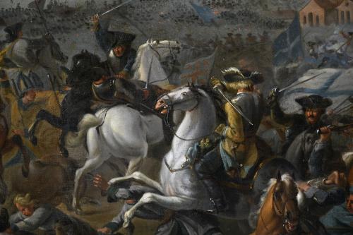 CÍRCULO DE ADAM FRANS VAN DER MEULEN (1632-1690). "BATTLE O