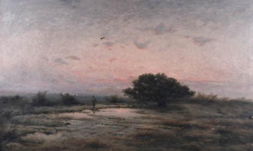 GENÍS CAPDEVILA PUIG (1860-1932). "LANDSCAPE", 1893.