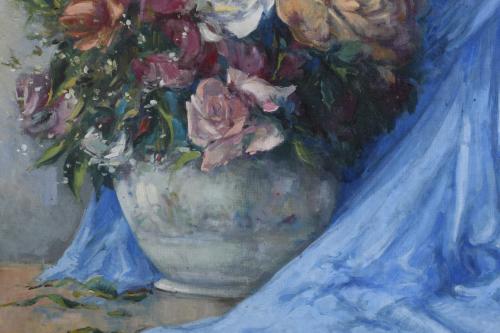 JOSEP VENTOSA DOMÈNECH (1897-1982). "FLOWERS VASE", 1945.