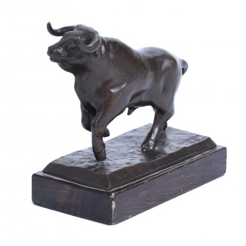 J. MUÑOZ. (20TH CENTURY). "BULL", 2000.