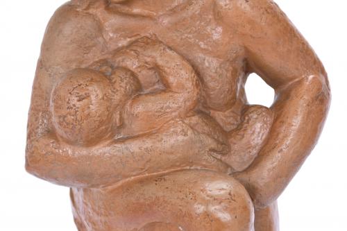 MANOLO HUGUÉ (1872-1945). "MATERNIDAD", C. 1927.