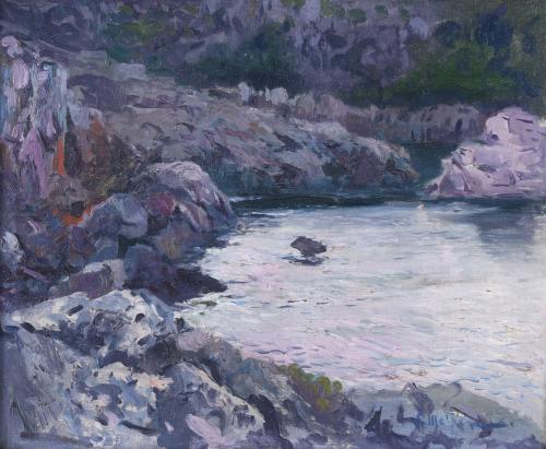 ELISEU MEIFRÉN ROIG (1859-1940). "INLET".