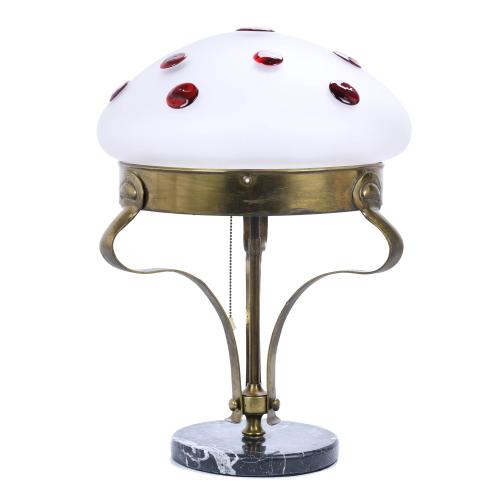 FRENCH ART NOUVEAU TABLE LAMP, EARLY 20TH CENTURY.